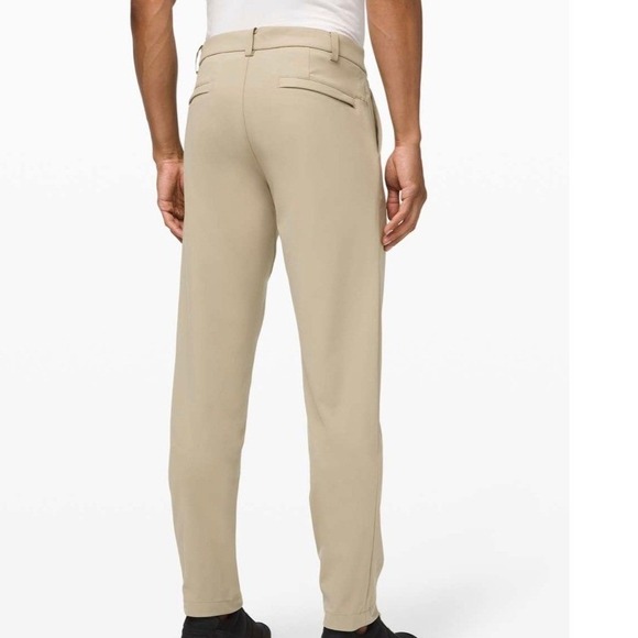 Lululemon Other - Lululemon Commission Pant Mens 33 Tan Warpstreme M5711S Chino